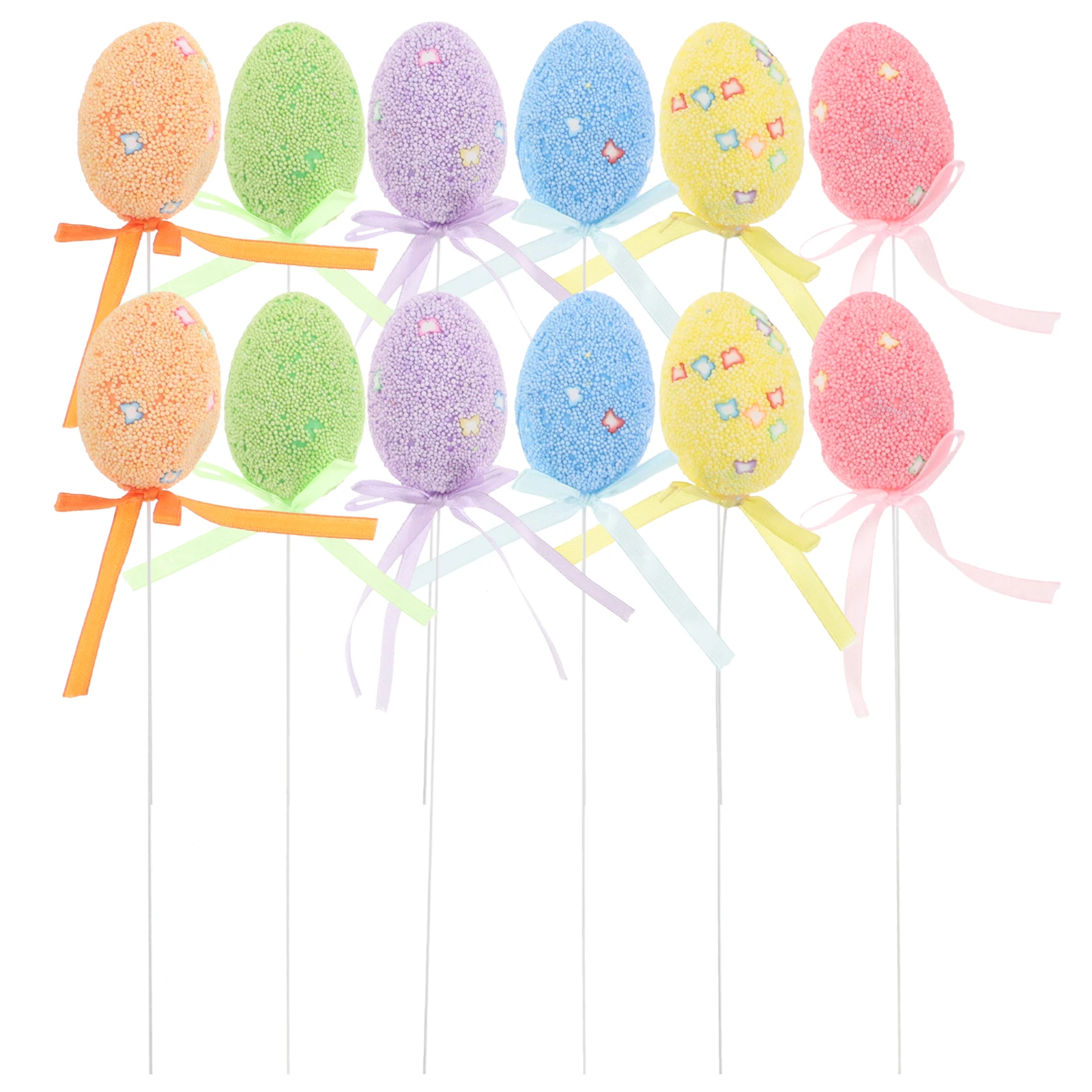 24pcs Decorative Eggs Lightweight Foam Speckled Pastel Photo Studio Easter Basket Filler Artificial Tree Props Scene
24pcs Decorative Eggs Lightweight Foam Speckled Pastel Photo Studio Easter Basket Filler Artificial Tree Props Scene