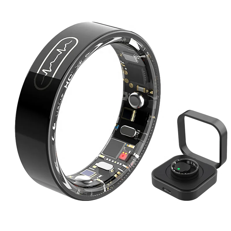 High Quality AI ECG Health Smart Ring Body Temperature Heart Rate SP02 Sleep Monitor Health Monitoring Smart Rings
High Quality AI ECG Health Smart Ring Body Temperature Heart Rate SP02 Sleep Monitor Health Monitoring Smart Rings