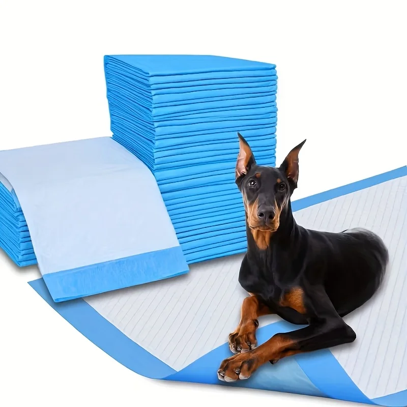 55x32 Inches Super Absorbent Dog Pee Pad | Extra Large Disposable Potty Training Pee Pad for Dogs and Cats, Leak Proof, Suitable
55x32 Inches Super Absorbent Dog Pee Pad | Extra Large Disposable Potty Training Pee Pad for Dogs and Cats, Leak Proof, Suitable