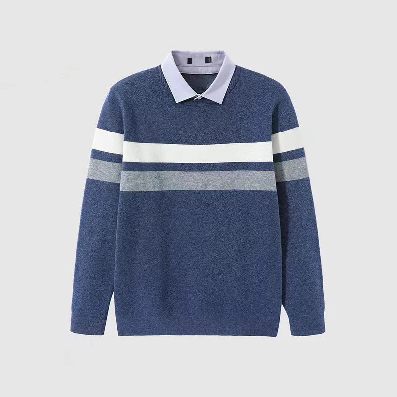 Thiened вязаный свитер с двойным воротником, мужской деловой повседневный полосатый теплый зимний свитер Faion HINUT, брендовый длинный све Crew Ne
Thiened вязаный свитер с двойным воротником, мужской деловой повседневный полосатый теплый зимний свитер Faion HINUT, брендовый длинный све Crew Ne