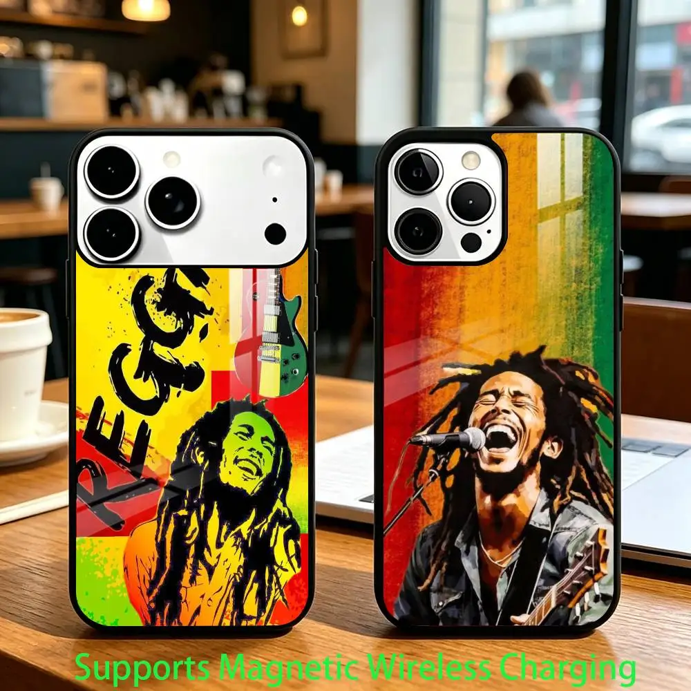 Reggae Singer Bob Marley Phone Case For iPhone17,16,15,14,13,12,11 Plus,Pro Allows magnetic wireless charging
Reggae Singer Bob Marley Phone Case For iPhone17,16,15,14,13,12,11 Plus,Pro Allows magnetic wireless charging