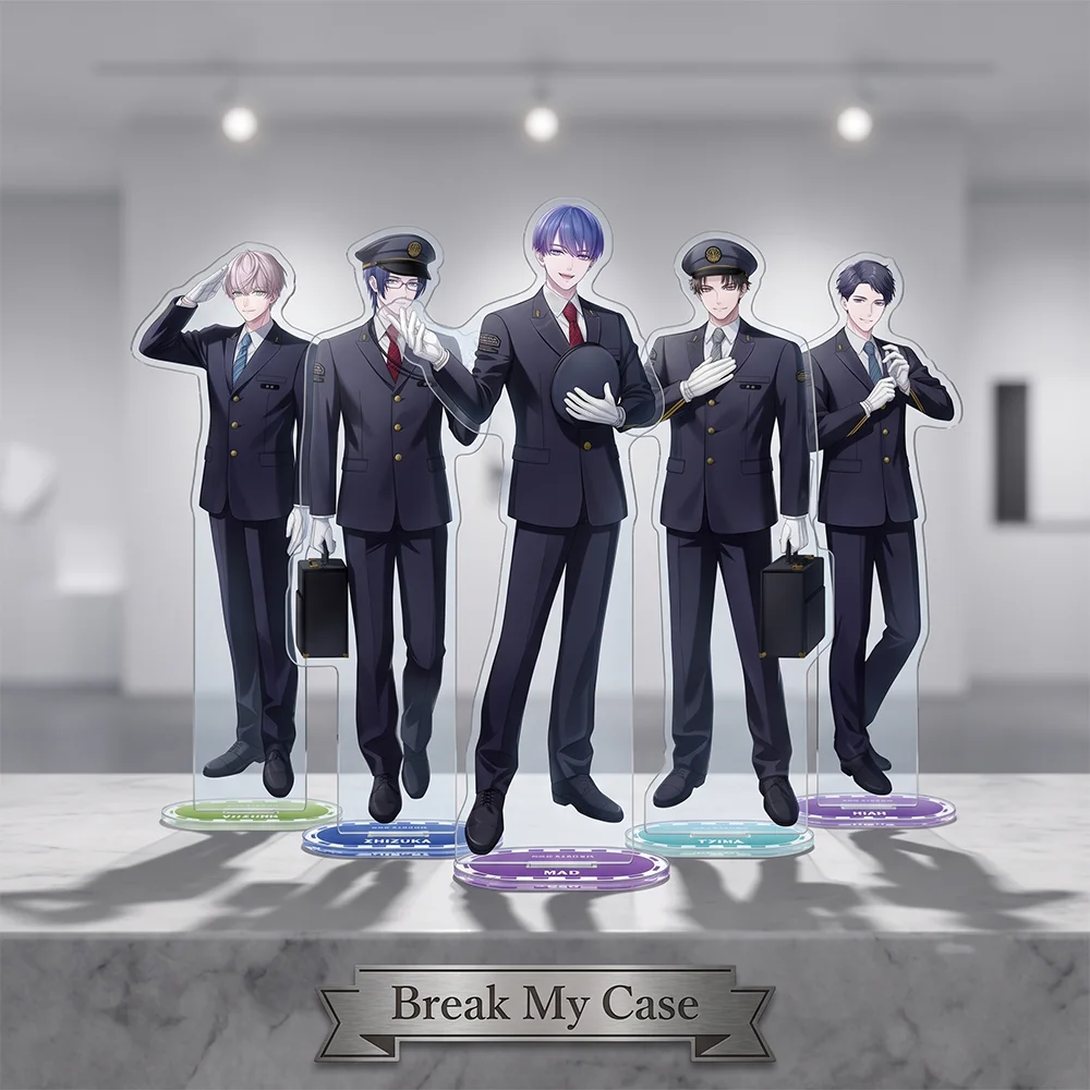 Game Break My Case Station Staff Ver 15CM Double Sided Acrylic Stand Keychain 2026 New Anime Stand YUZURU MAO TAIGA Desk Decor
Game Break My Case Station Staff Ver 15CM Double Sided Acrylic Stand Keychain 2026 New Anime Stand YUZURU MAO TAIGA Desk Decor