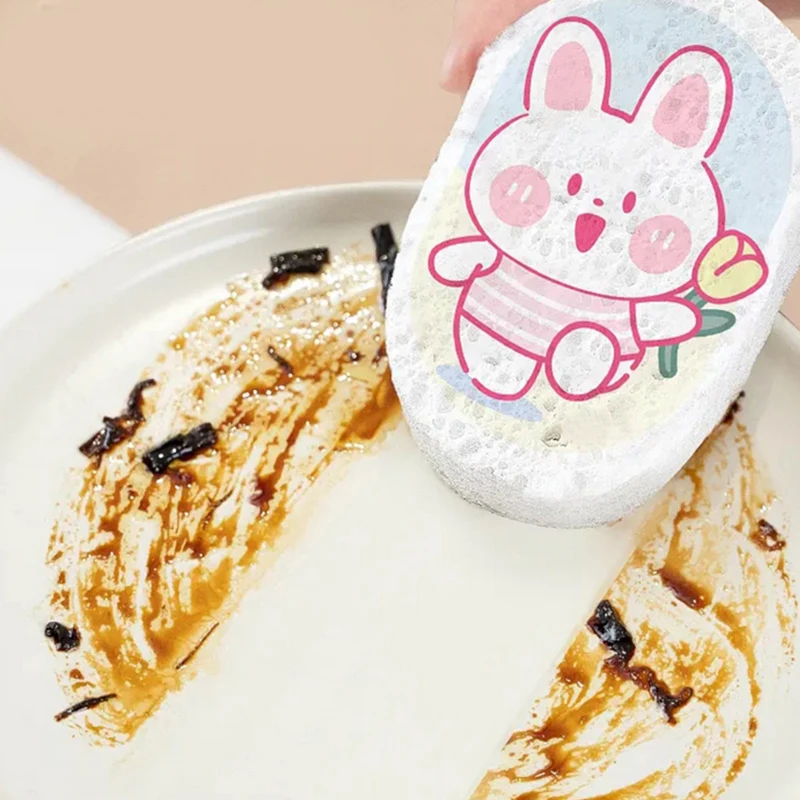 Cute Cartoon Dish Sponge Compressed Wood Pulp Sponge for Washing Dishes Absorbent Expanding Cleaning Sponge with Hanging Loop
Cute Cartoon Dish Sponge Compressed Wood Pulp Sponge for Washing Dishes Absorbent Expanding Cleaning Sponge with Hanging Loop