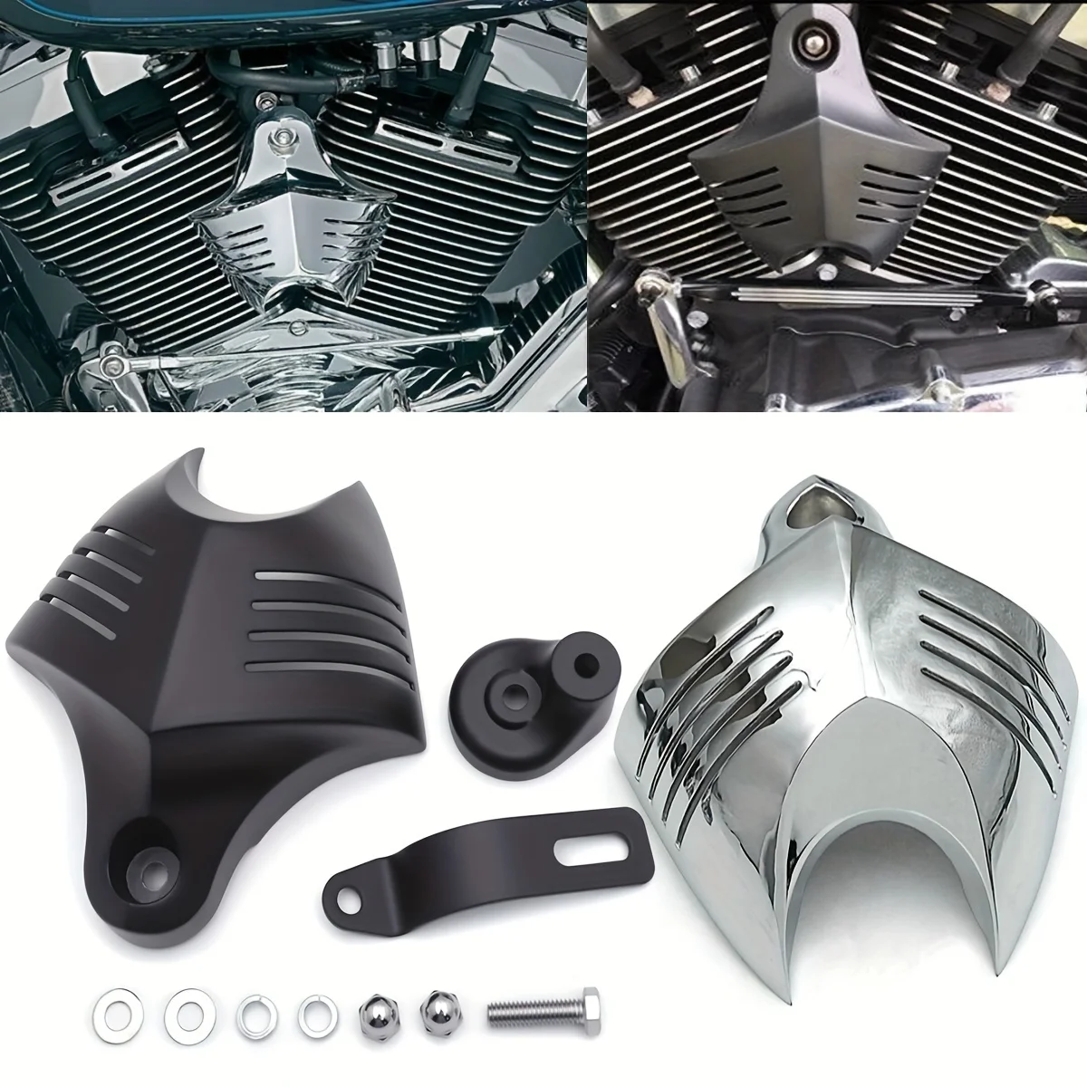 Motorcycle Big Twin Horn Cover Stock Cowbell Horns For Harley Dyna Softail Sportster Electra Road King Street Tour Glide
Motorcycle Big Twin Horn Cover Stock Cowbell Horns For Harley Dyna Softail Sportster Electra Road King Street Tour Glide