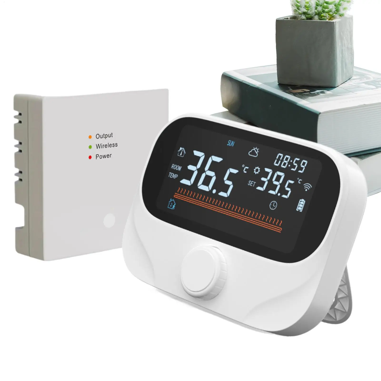 Smart Thermostat 7 Days Programmable Smart Thermostat Heating Temperature Monitor Tool For RV Office Bedroom Home Indoor Boiler
Smart Thermostat 7 Days Programmable Smart Thermostat Heating Temperature Monitor Tool For RV Office Bedroom Home Indoor Boiler