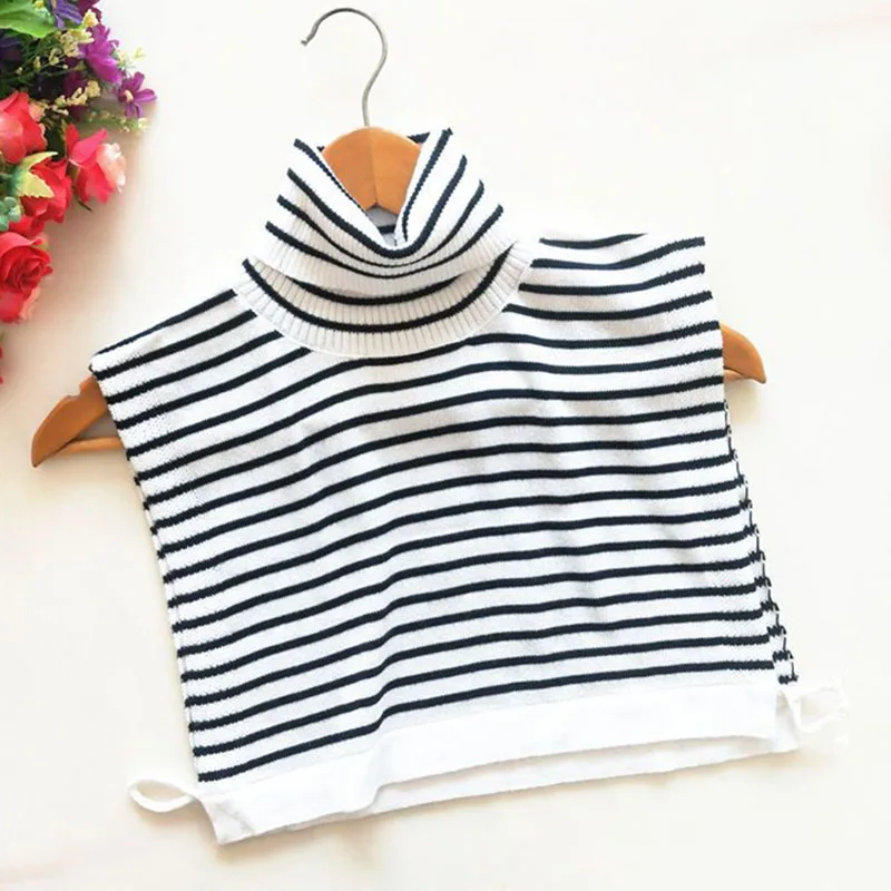 Women's Wool Knitted Sweater Vest Women's Autumn Winter High Collar Unisex Clothing Accessories False Collar Sweater Top
Women's Wool Knitted Sweater Vest Women's Autumn Winter High Collar Unisex Clothing Accessories False Collar Sweater Top