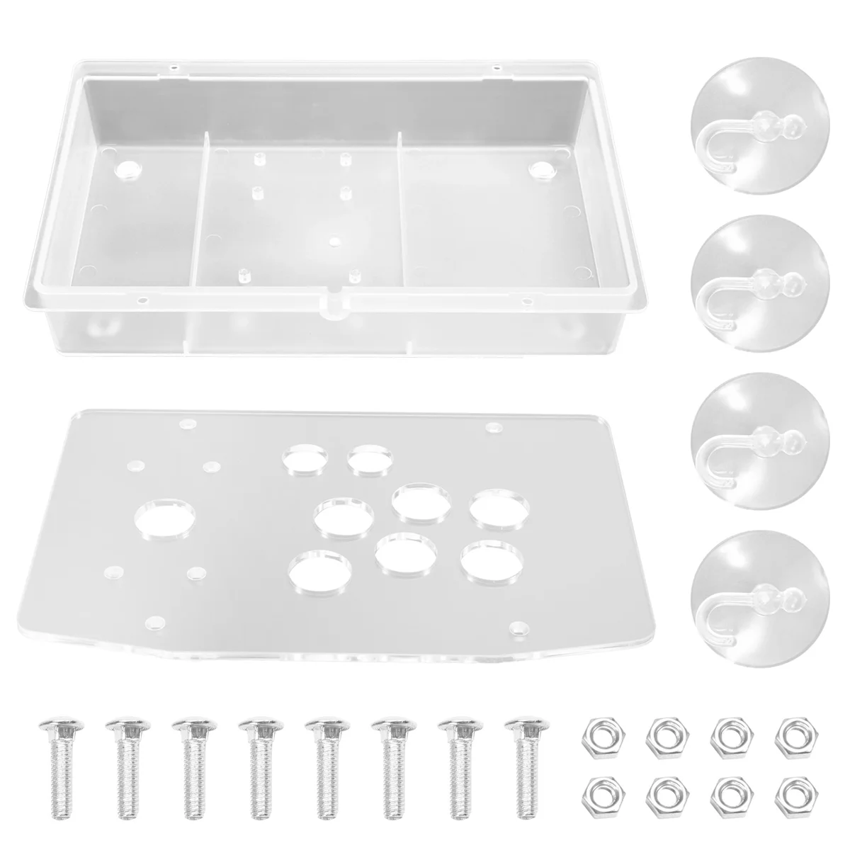 AM-DIY Arcade Joystick Acrylic Panel Case for Arcade Game Machine DIY Can Be Installed Joystick Button for Retro Video Game
AM-DIY Arcade Joystick Acrylic Panel Case for Arcade Game Machine DIY Can Be Installed Joystick Button for Retro Video Game
