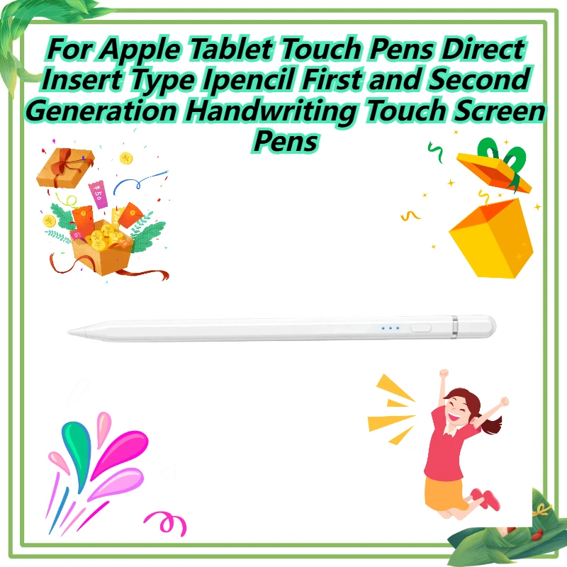 Сенсорные ручки для планшетов Apple, прямая вставка типа Ipencil, ручки для сенсорного экрана первого и второго поколения с рукописным вводом
Сенсорные ручки для планшетов Apple, прямая вставка типа Ipencil, ручки для сенсорного экрана первого и второго поколения с рукописным вводом