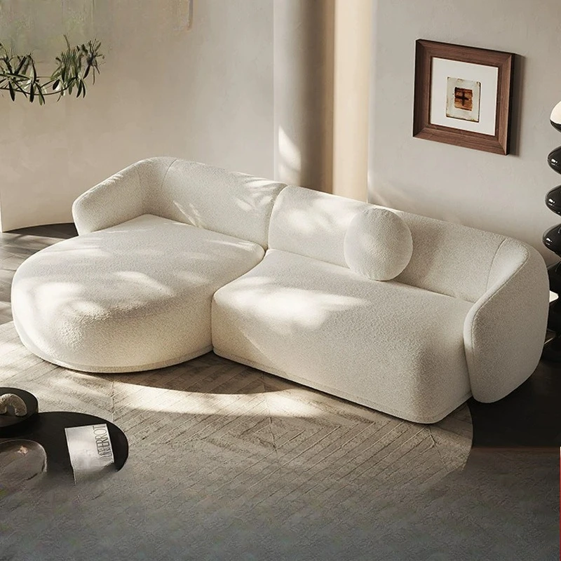 Nordic living room special-shaped sofa modern minimalist designer furniture Italian small apartment corner curved sofa
Nordic living room special-shaped sofa modern minimalist designer furniture Italian small apartment corner curved sofa