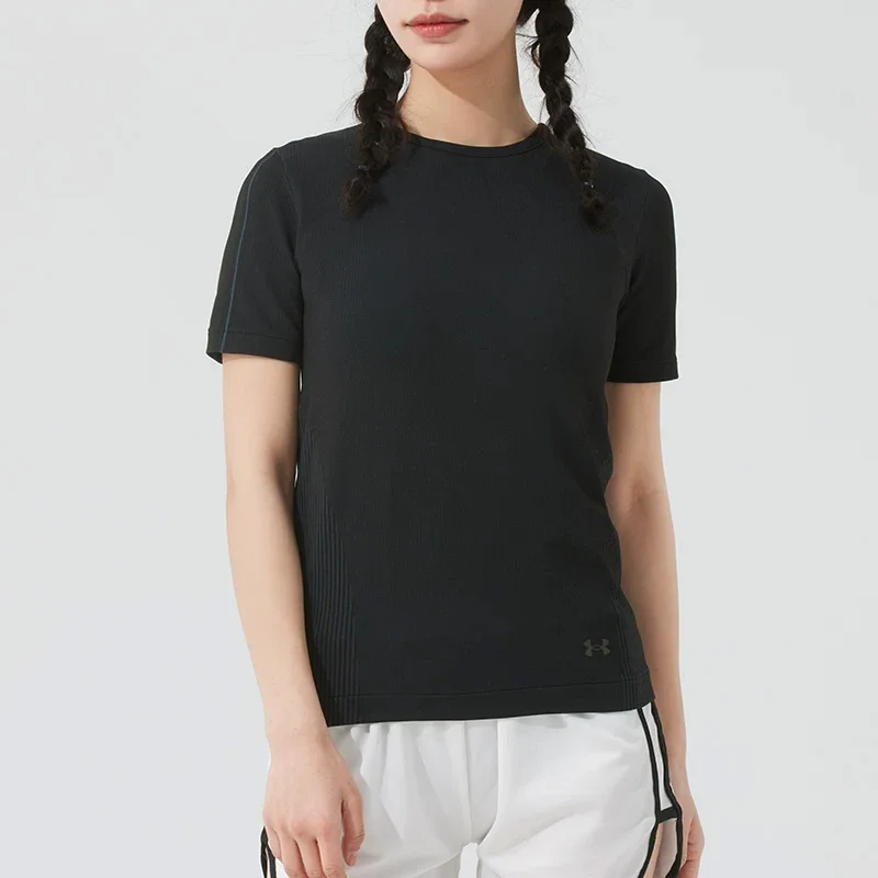 Under Armour Short-Sleeve T-Shirt Women's Running Fitness Training Clothing Round Neck Sports Half-Sleeve 1373929-001
Under Armour Short-Sleeve T-Shirt Women's Running Fitness Training Clothing Round Neck Sports Half-Sleeve 1373929-001