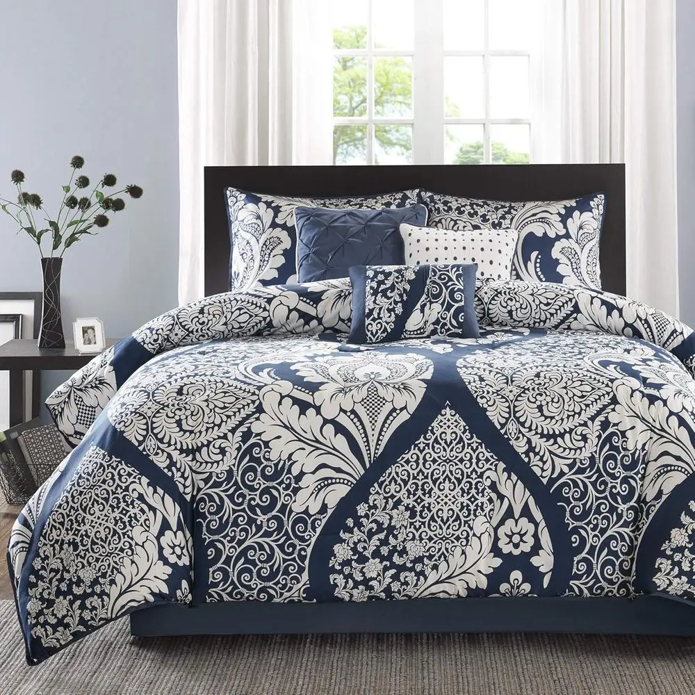 Sateen Cotton Comforter Set, Breathable, Soft Cover, Trendy, All Season Down Alternative Cozy Bedding with Matching Shams, King,
Sateen Cotton Comforter Set, Breathable, Soft Cover, Trendy, All Season Down Alternative Cozy Bedding with Matching Shams, King,