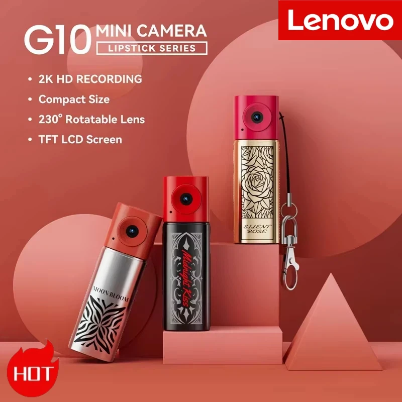 Lenovo G10 Lipstick Thumb Mini Camera 2K HD Portable Sports Camcorder Students Outdoor Photography Video Vlog For Gift 2026 NEW
Lenovo G10 Lipstick Thumb Mini Camera 2K HD Portable Sports Camcorder Students Outdoor Photography Video Vlog For Gift 2026 NEW