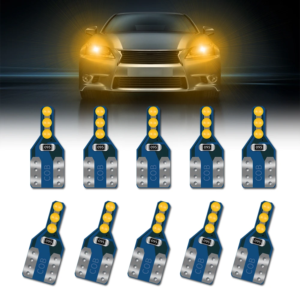 10PCS Car Parking Lights 6-SMD COB T10 LED W5W Auto Wedge Reading Dome Side Marker Signal Lamp Car Interior Light Auto Lamp
10PCS Car Parking Lights 6-SMD COB T10 LED W5W Auto Wedge Reading Dome Side Marker Signal Lamp Car Interior Light Auto Lamp