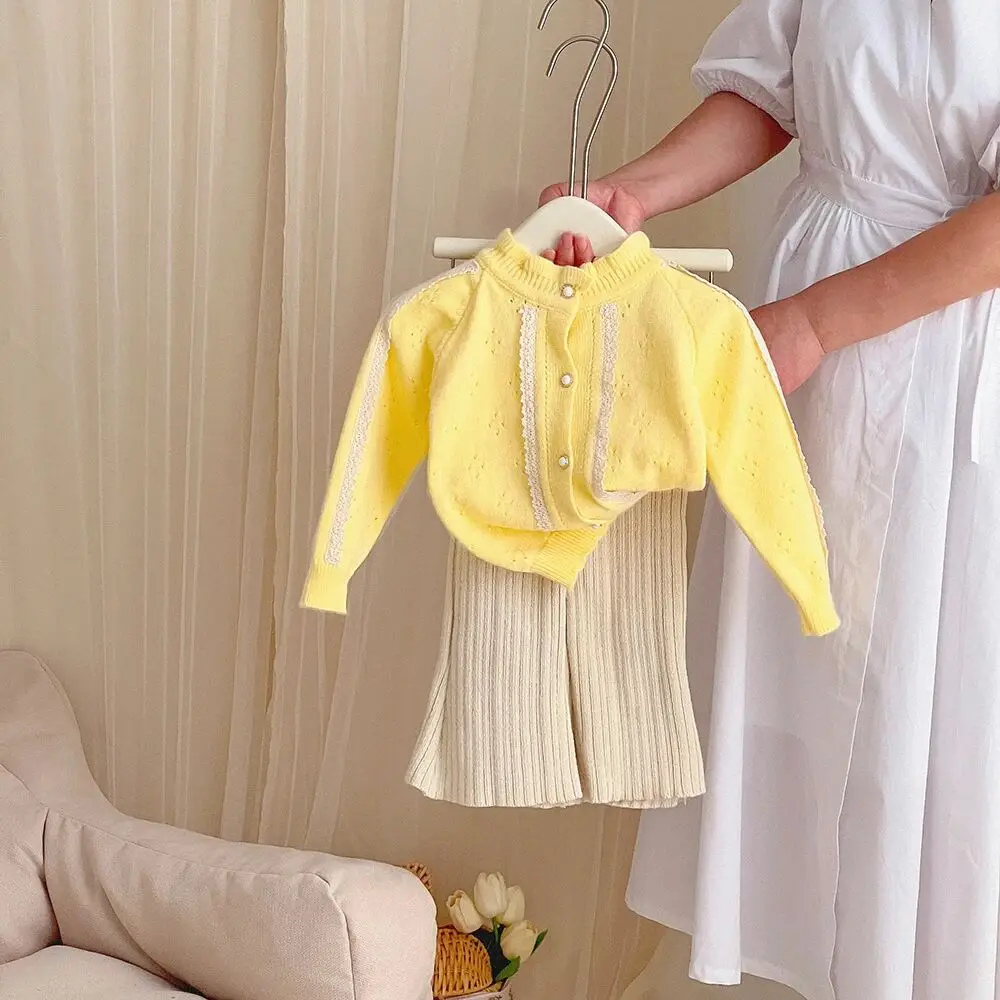 Baby Girls Clothing Set Sweater Clothing Outfit Newest Winter Knitted Solid Color Casual Top +pants 2-piece set
Baby Girls Clothing Set Sweater Clothing Outfit Newest Winter Knitted Solid Color Casual Top +pants 2-piece set
