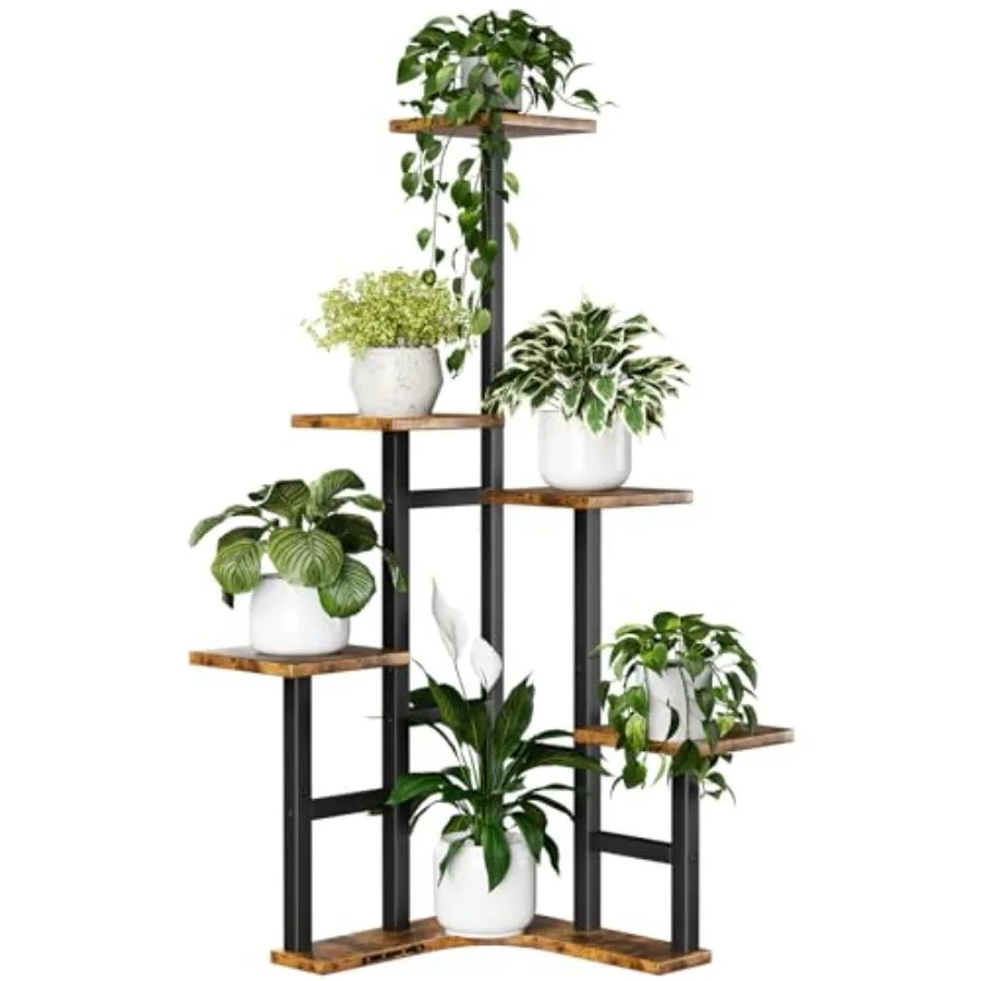Угловая подставка для растений, квадратная, в деревенском стиле, коричневая, для нескольких растений, для гостиной, балкона, патио, сада
Угловая подставка для растений, квадратная, в деревенском стиле, коричневая, для нескольких растений, для гостиной, балкона, патио, сада