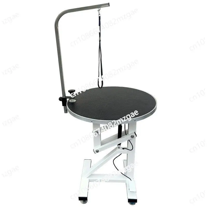 Pet grooming table, dog grooming table, circular lifting table, cat and dog grooming, hair dryer and styling table
Pet grooming table, dog grooming table, circular lifting table, cat and dog grooming, hair dryer and styling table