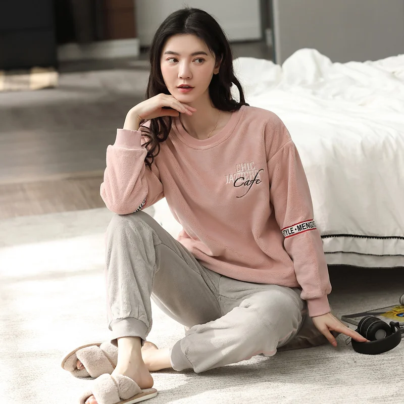 Pajama Sets Woman Winter Women Collar Design Cotton Long Sleeve Buttoned Nightwear Sleep Set Homewear Soft Comfortable Casual OL
Pajama Sets Woman Winter Women Collar Design Cotton Long Sleeve Buttoned Nightwear Sleep Set Homewear Soft Comfortable Casual OL