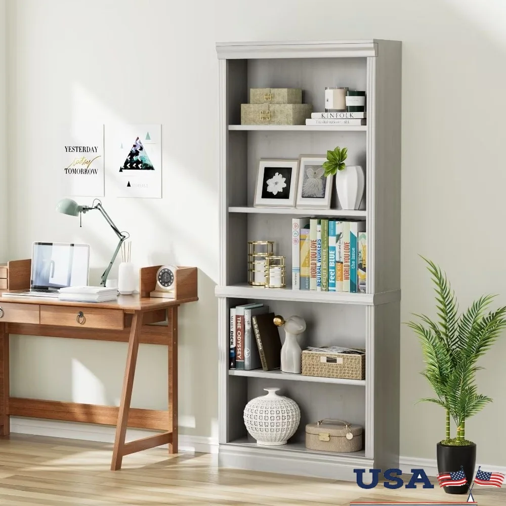 Tall Wood Bookcase 5 Shelves Storage Display Furniture Living Room Bedroom Office Modern Design Durable Chipboard
Tall Wood Bookcase 5 Shelves Storage Display Furniture Living Room Bedroom Office Modern Design Durable Chipboard