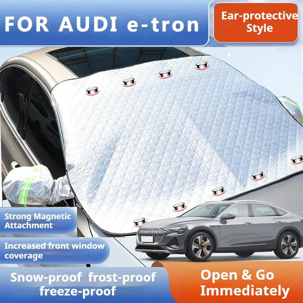 Thickened Car Now Sunshade Windshield Cover With 5/9 Magnets UV Protection Anti Snow Sunlight for AUDI E-tron Sportback
Thickened Car Now Sunshade Windshield Cover With 5/9 Magnets UV Protection Anti Snow Sunlight for AUDI E-tron Sportback