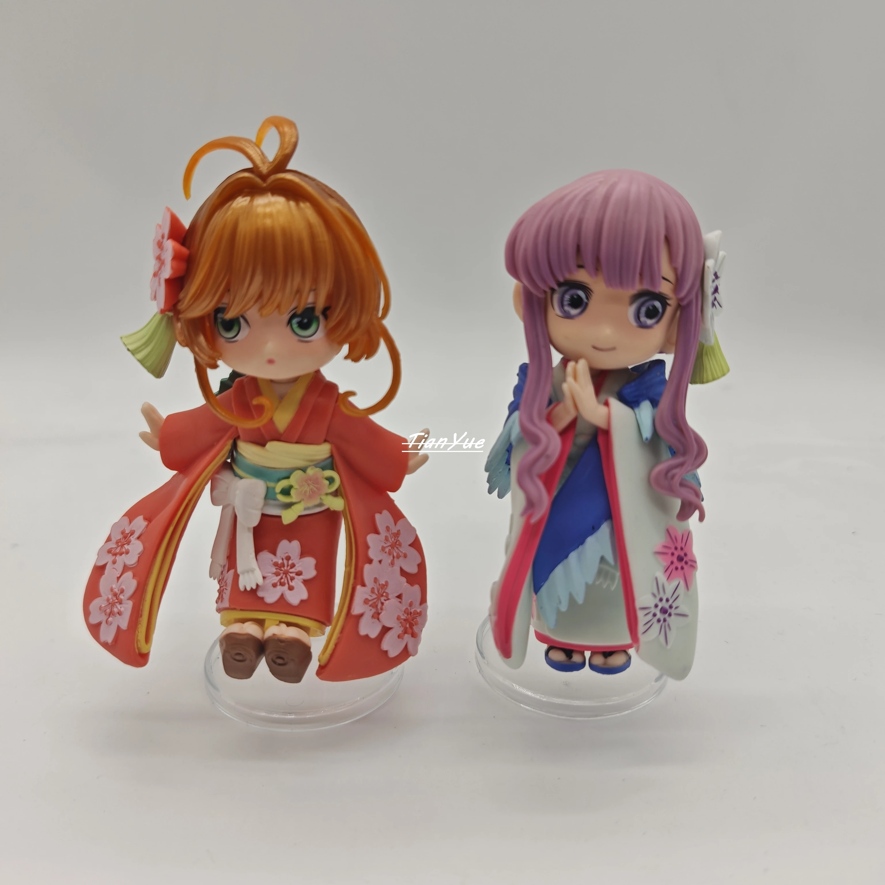 Anime Cardcaptor Sakura and Daitoji Tomoyo kimono girls PVC Model Toys Car Decoration 11cm
Anime Cardcaptor Sakura and Daitoji Tomoyo kimono girls PVC Model Toys Car Decoration 11cm