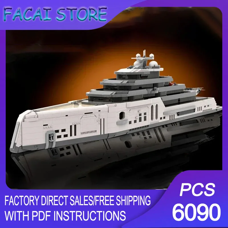 Moc Building Bricks Modular Majestic Monarch | Yacht Model Technology Blocks Christmas DIY Toy Construction Military Gifts
Moc Building Bricks Modular Majestic Monarch | Yacht Model Technology Blocks Christmas DIY Toy Construction Military Gifts