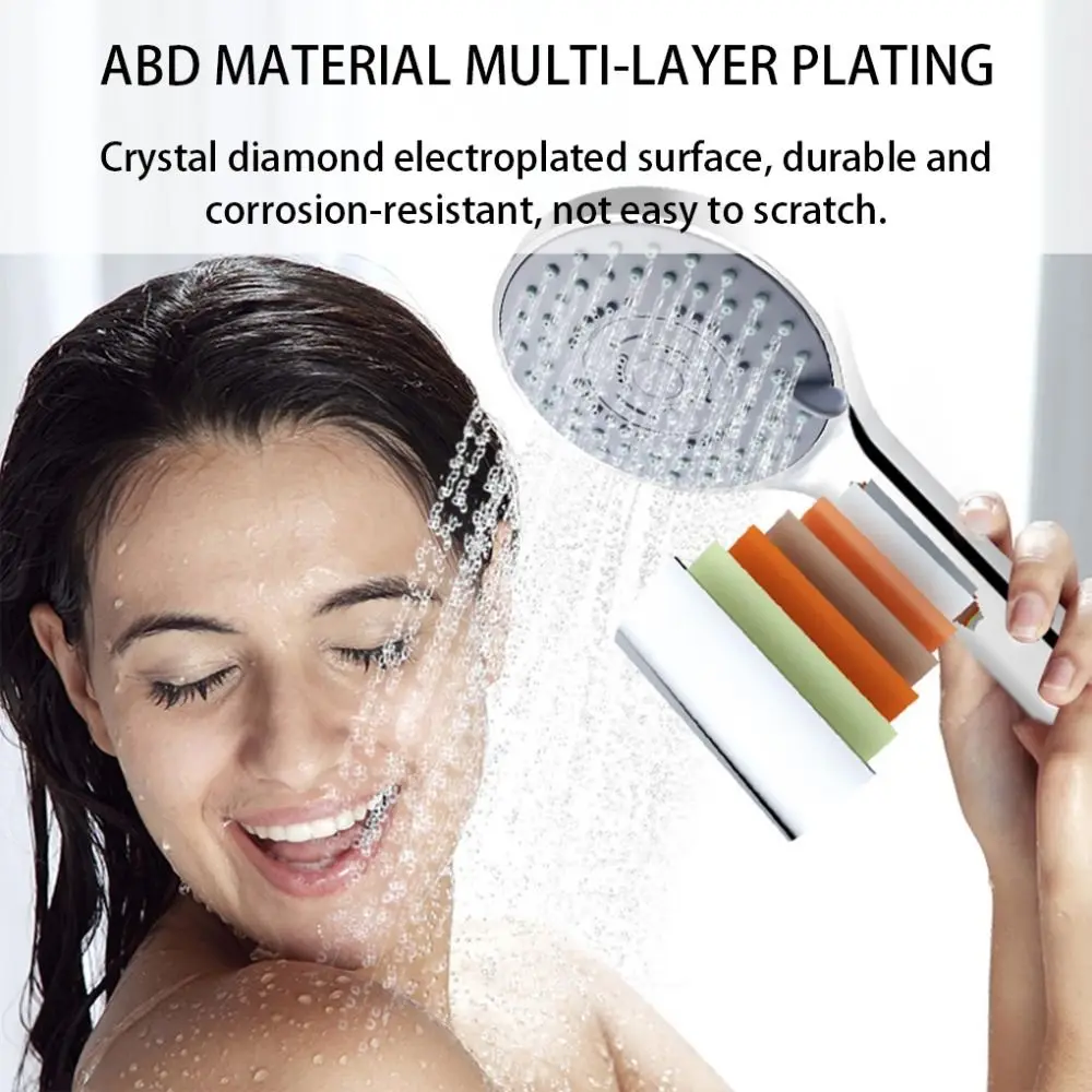 Adjustable Spa Bathroom Filter High Pressure Hand Held Shower Head
Adjustable Spa Bathroom Filter High Pressure Hand Held Shower Head