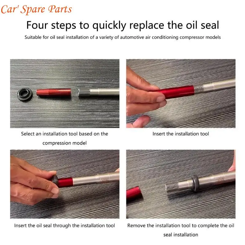 Y4UA Efficient 7 Piece Automotive Air Conditioning Compressor Oil Seal Removal Installation Tool for Quick & Precise Fit
Y4UA Efficient 7 Piece Automotive Air Conditioning Compressor Oil Seal Removal Installation Tool for Quick & Precise Fit
