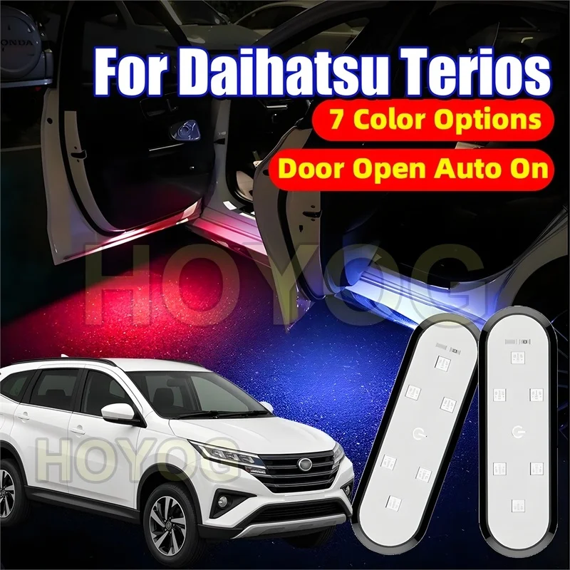 Fit for Daihatsu Terios 2017-2026 USB Rechargeable LED Car Door Welcome Light featuring a Magnetic Sensor
Fit for Daihatsu Terios 2017-2026 USB Rechargeable LED Car Door Welcome Light featuring a Magnetic Sensor