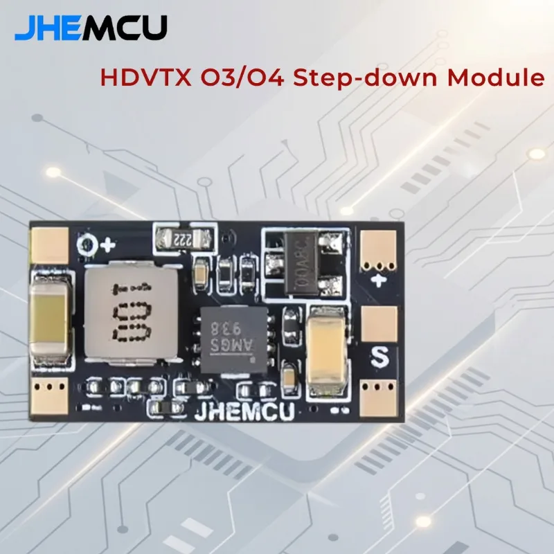 HDVTX Module for DJI O3/O4 Air Unit 5V/10V Step-down Voltage Regulator FPV Drone DIY Part to Safely Reduce Input Voltage
HDVTX Module for DJI O3/O4 Air Unit 5V/10V Step-down Voltage Regulator FPV Drone DIY Part to Safely Reduce Input Voltage