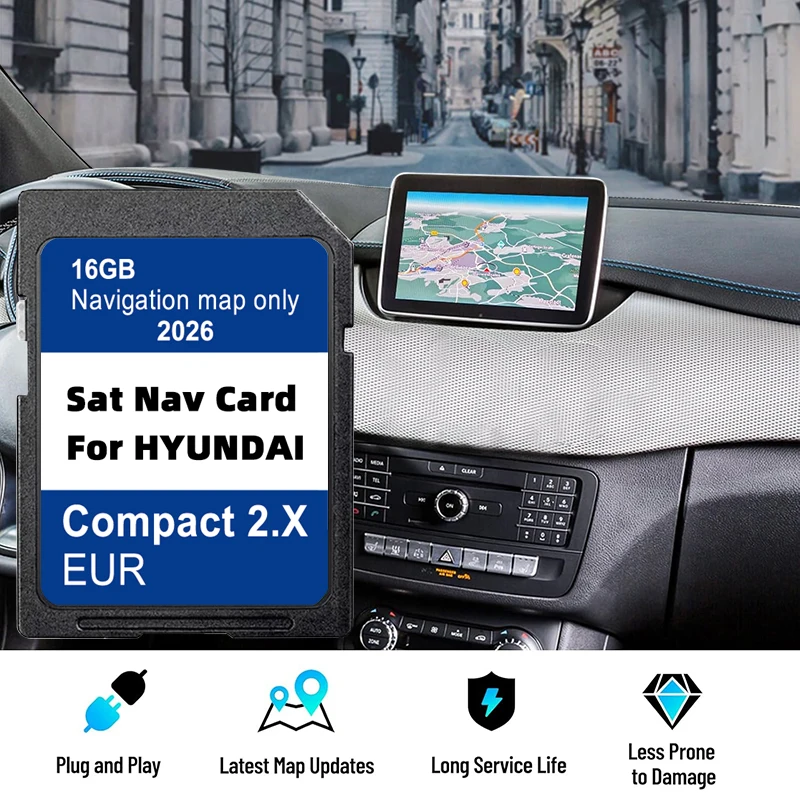 Maps Europe UK Update Sat Nav for Hyundai H1 i20 Santa Fe Grand Santa Fe Tucson 2026 Navigation GEN2 System SD Card 16GB GPS
Maps Europe UK Update Sat Nav for Hyundai H1 i20 Santa Fe Grand Santa Fe Tucson 2026 Navigation GEN2 System SD Card 16GB GPS