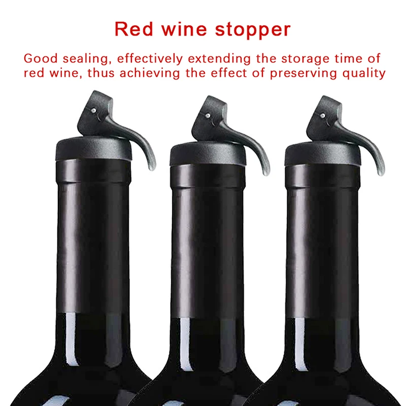 2/4 Pcs Wine Bottle Stopper Bar Hand-pressed Sealing Champagne Beer Cap Beer Sealing Cap Vacuum Preservation Wine Bottle Stopper
2/4 Pcs Wine Bottle Stopper Bar Hand-pressed Sealing Champagne Beer Cap Beer Sealing Cap Vacuum Preservation Wine Bottle Stopper