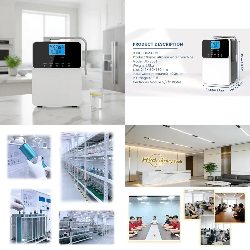 Hydrofairy Smart Weak Alkaline Water Generator Multi Functional Ionizer Household Purification Appliance for Home
Hydrofairy Smart Weak Alkaline Water Generator Multi Functional Ionizer Household Purification Appliance for Home