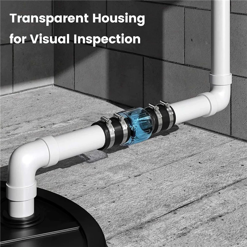ABZS 2 шт. 1-1/2-дюймовый обратный клапан, тихий сменный обратный клапан насоса поддона с пружинной заслонкой, для трубы 1 1/2 дюйма
ABZS 2 шт. 1-1/2-дюймовый обратный клапан, тихий сменный обратный клапан насоса поддона с пружинной заслонкой, для трубы 1 1/2 дюйма