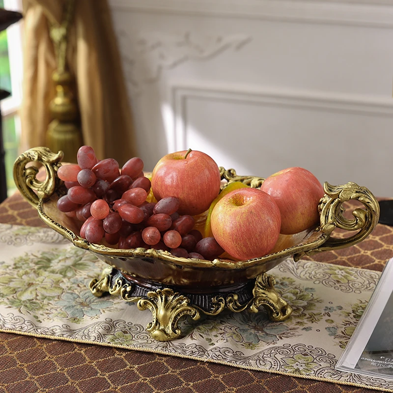 European fruit platter living room luxury high-end home creative large high-end luxury fruit platter American retro ornaments
European fruit platter living room luxury high-end home creative large high-end luxury fruit platter American retro ornaments