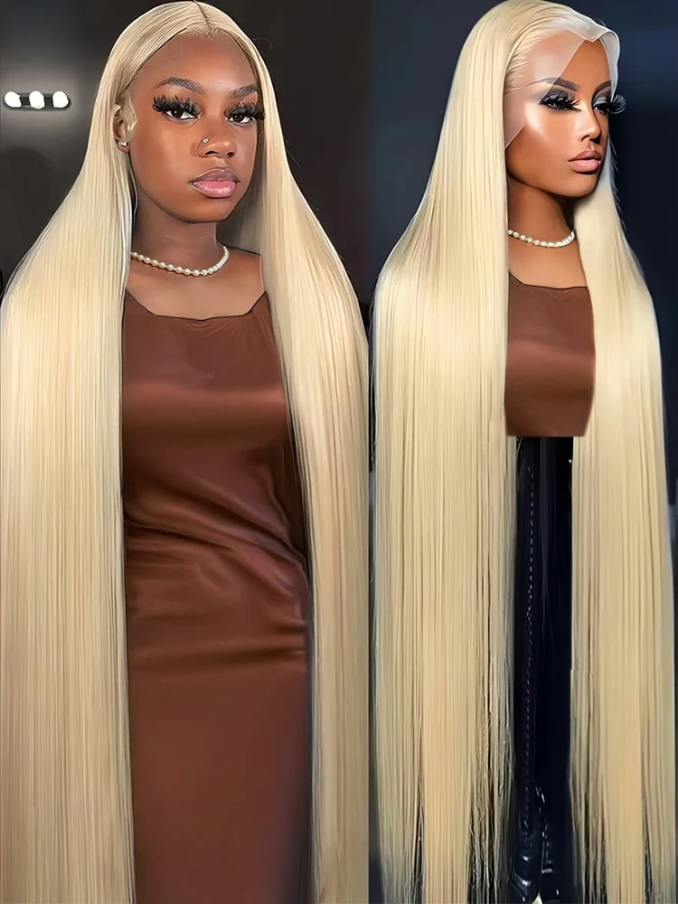 HD Transparent 613 Blonde Straight 250 Density 13x4 13x6 Lace Front Human Hair Wigs For Women Brazilian 40 Inch Lace Frontal Wig
HD Transparent 613 Blonde Straight 250 Density 13x4 13x6 Lace Front Human Hair Wigs For Women Brazilian 40 Inch Lace Frontal Wig