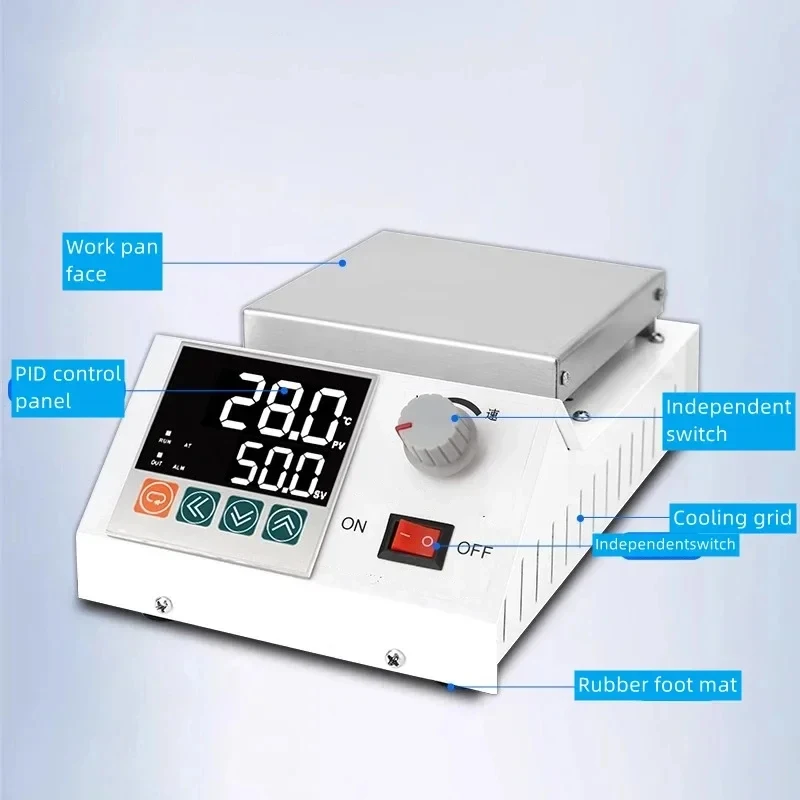 Upgr Digital Thermostat Magnetic Stirrer L Small Heated Mixer Temperature Control Sleeve Force Ampl
Upgr Digital Thermostat Magnetic Stirrer L Small Heated Mixer Temperature Control Sleeve Force Ampl