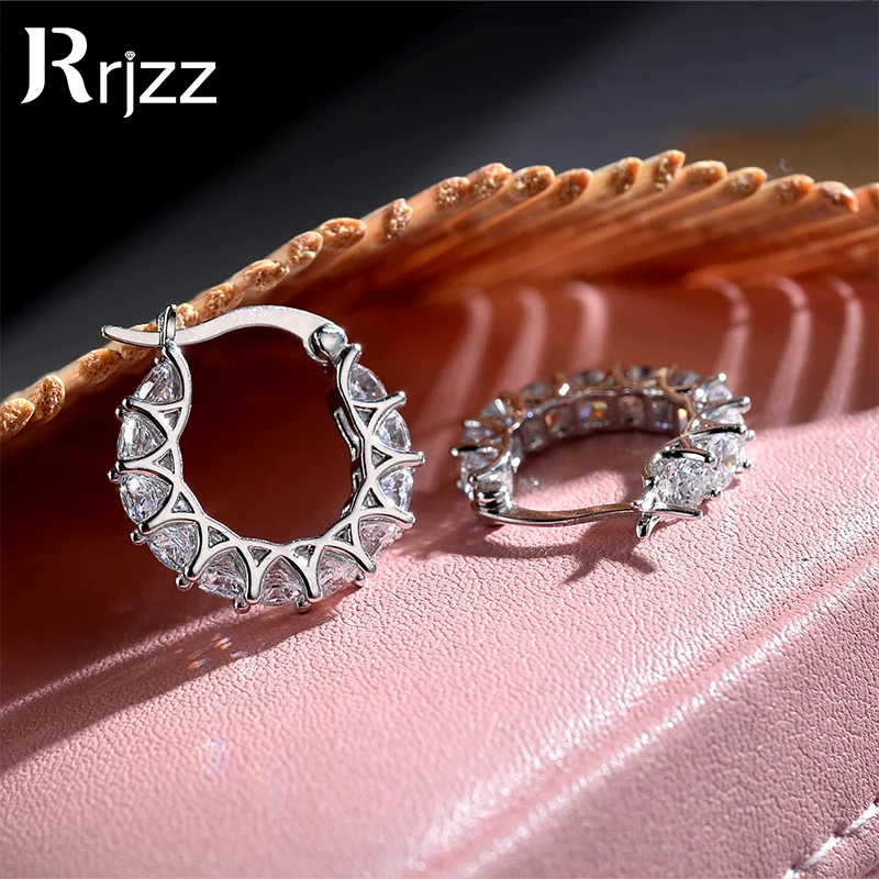Rrjzz Cubic Zirconia Hoop Earrings 14k Gold Silver Plated Hypoallergenic Earrings CZ Diamond Huggies Earrings for Women Jewelry
Rrjzz Cubic Zirconia Hoop Earrings 14k Gold Silver Plated Hypoallergenic Earrings CZ Diamond Huggies Earrings for Women Jewelry