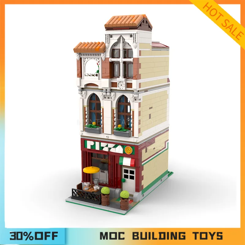 2165PCS Customized MOC Modular The Italian Restaurant Building Blocks Technology Bricks DIY Creative Assembly Toys Holiday Gifts
2165PCS Customized MOC Modular The Italian Restaurant Building Blocks Technology Bricks DIY Creative Assembly Toys Holiday Gifts
