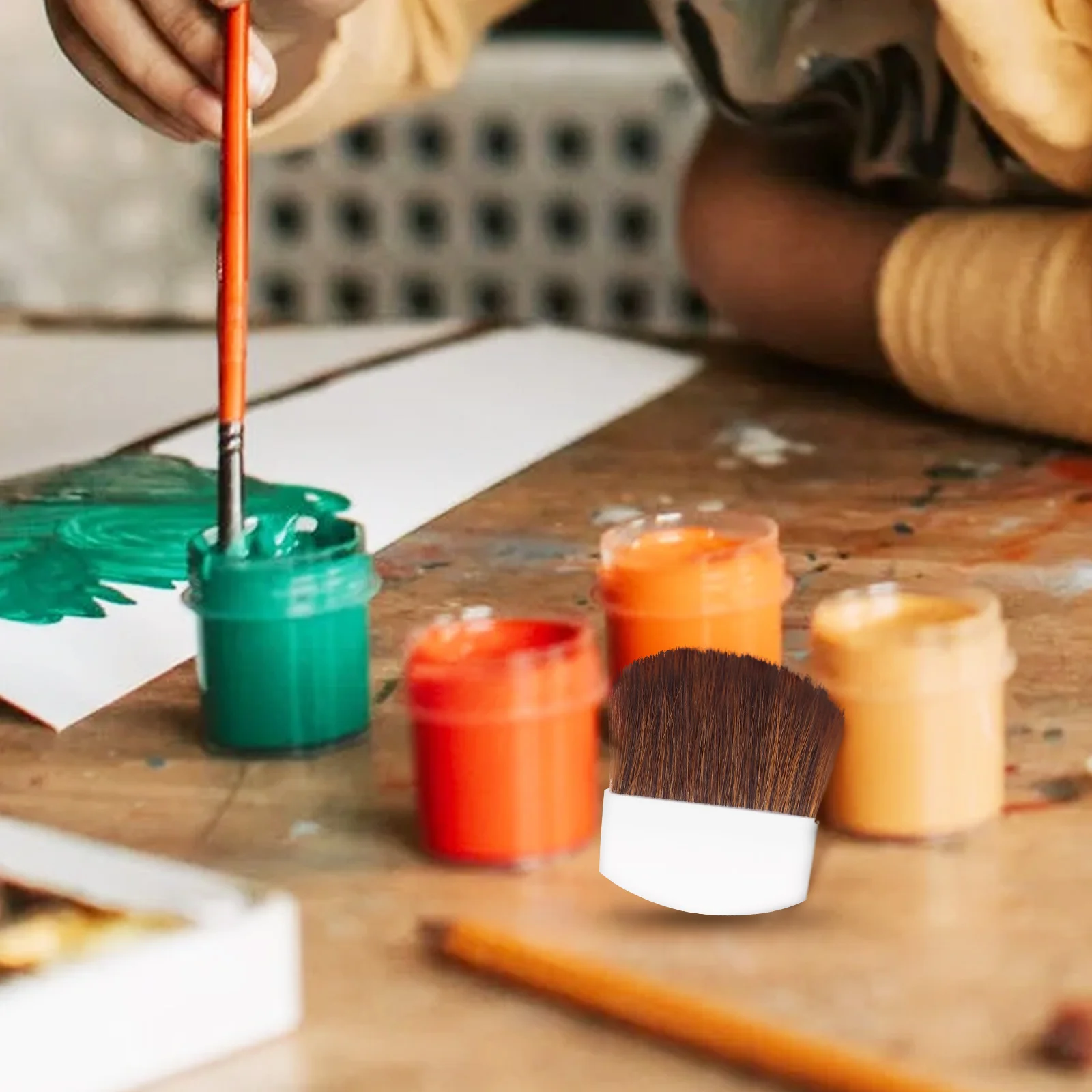 10pcs Paint Brush Set Premium Wood Fiber Wear-Resistant For Gouache Watercolor Oil Painting Artist Supplies Portable Drawing
10pcs Paint Brush Set Premium Wood Fiber Wear-Resistant For Gouache Watercolor Oil Painting Artist Supplies Portable Drawing