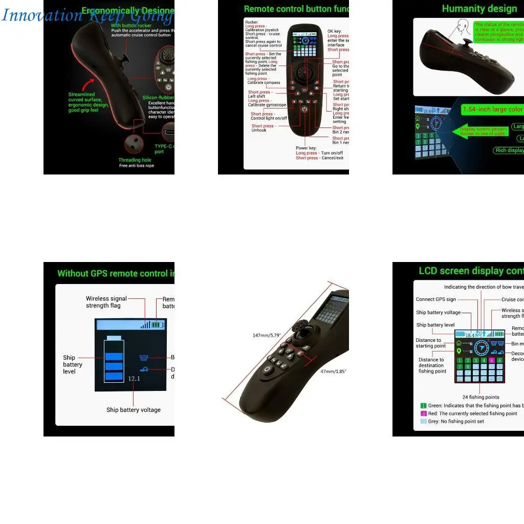 E65C Беспроводной дистанционный комплект дистанционного управления подходит для буксировки сосудов.
E65C Беспроводной дистанционный комплект дистанционного управления подходит для буксировки сосудов.