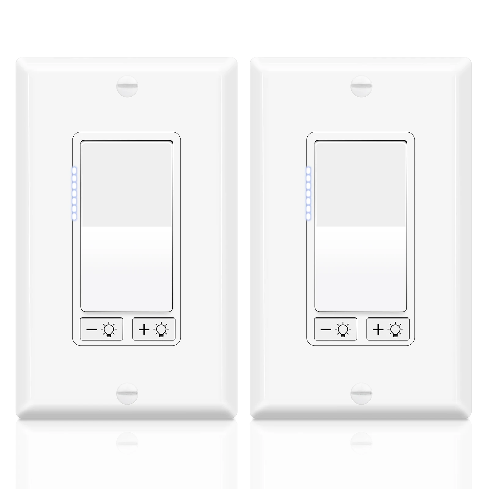 2 шт., 3-позиционный диммер для регулируемой яркости, 150 Вт, светодиодный/светодиодный светильник CFL, 600 Вт, галогенный/розжарный, 15 А, 120 В, ETL, внесенный в список для дома и офиса
2 шт., 3-позиционный диммер для регулируемой яркости, 150 Вт, светодиодный/светодиодный светильник CFL, 600 Вт, галогенный/розжарный, 15 А, 120 В, ETL, внесенный в список для дома и офиса