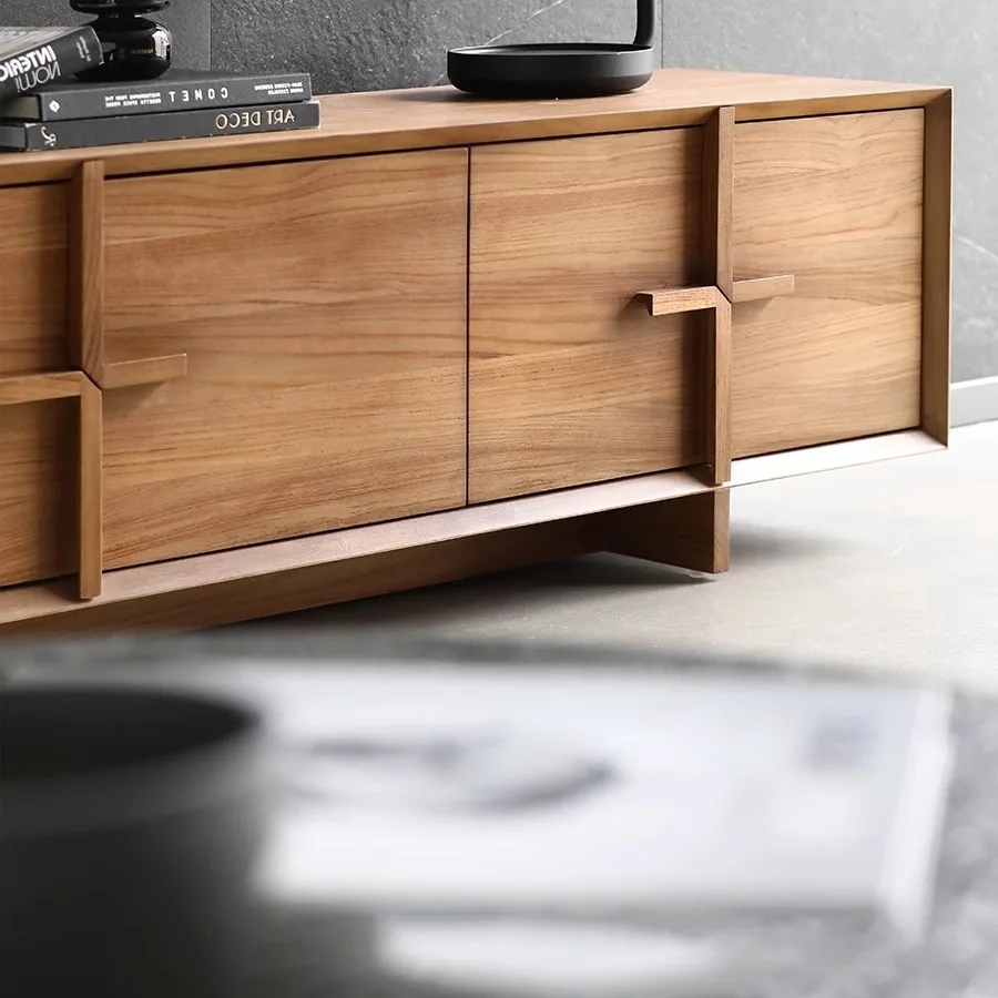 Medieval Oriental Teak Solid Wood TV Cabinet Full Solid Wood Locker
Medieval Oriental Teak Solid Wood TV Cabinet Full Solid Wood Locker