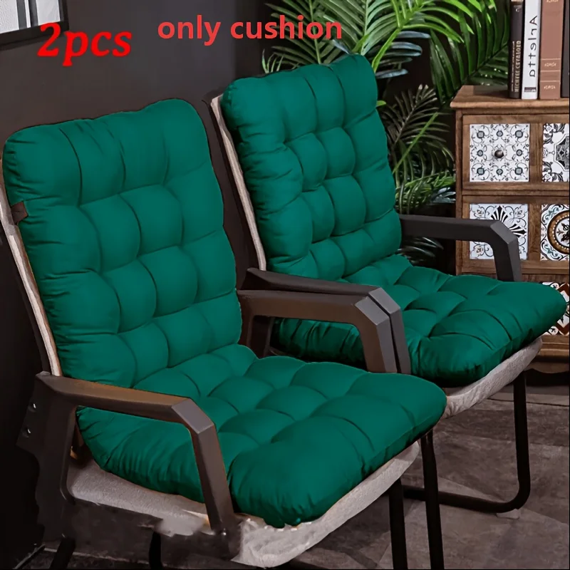 2pcs Cushion, Thickened Polyester Fiber Lounge Chair Cushions - Comfortable And Soft, Washable with Straps, Full Back Support Fabric Seat Cover, Suitable for Patio Furniture, Outdoor Seating, And Indoor/Outdoor Use
2pcs Cushion, Thickened Polyester Fiber Lounge Chair Cushions - Comfortable And Soft, Washable with Straps, Full Back Support Fabric Seat Cover, Suitable for Patio Furniture, Outdoor Seating, And Indoor/Outdoor Use