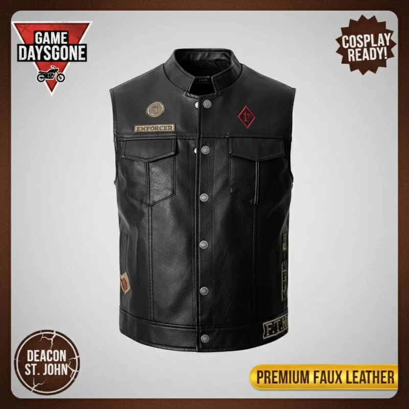 ☎TDA Leon Scott Kennedy Cosplay Jacket Resident Evil 9 Requiem Black Faux Leather Men Costume☎
☎TDA Leon Scott Kennedy Cosplay Jacket Resident Evil 9 Requiem Black Faux Leather Men Costume☎