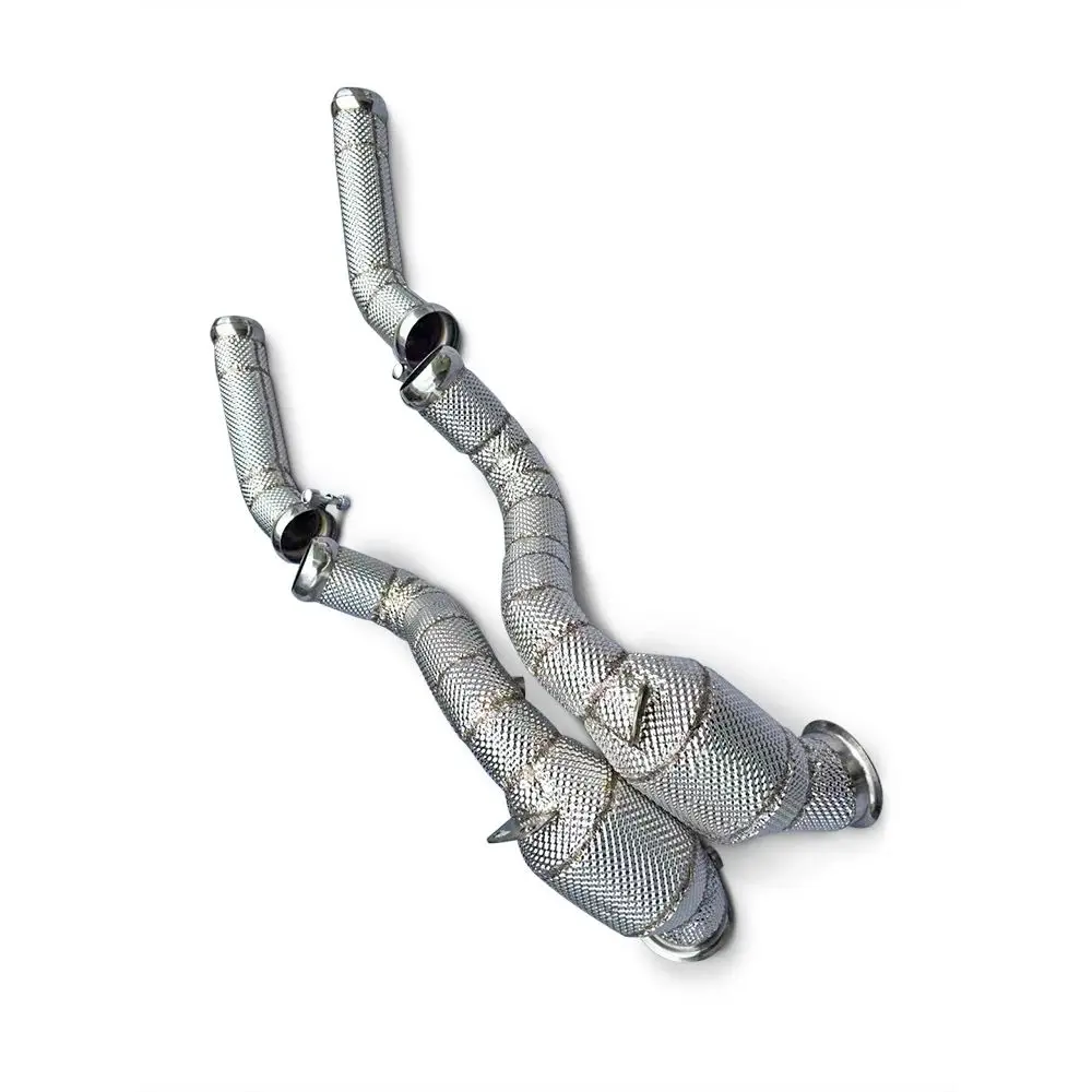 Factory for Mercedes Benz C63 C63S AMG W205 4.0T 2015-2020 stainless steel racing exhaust system turbine downpipe straight pipe
Factory for Mercedes Benz C63 C63S AMG W205 4.0T 2015-2020 stainless steel racing exhaust system turbine downpipe straight pipe