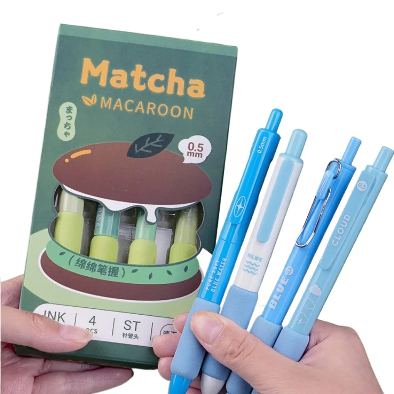 4 Pieces Cute Fruit Cake Black 0.5MM Kawaii Push Pen Korean Carbon Highlighter Pen Student Gel Pen Stationery gift
4 Pieces Cute Fruit Cake Black 0.5MM Kawaii Push Pen Korean Carbon Highlighter Pen Student Gel Pen Stationery gift