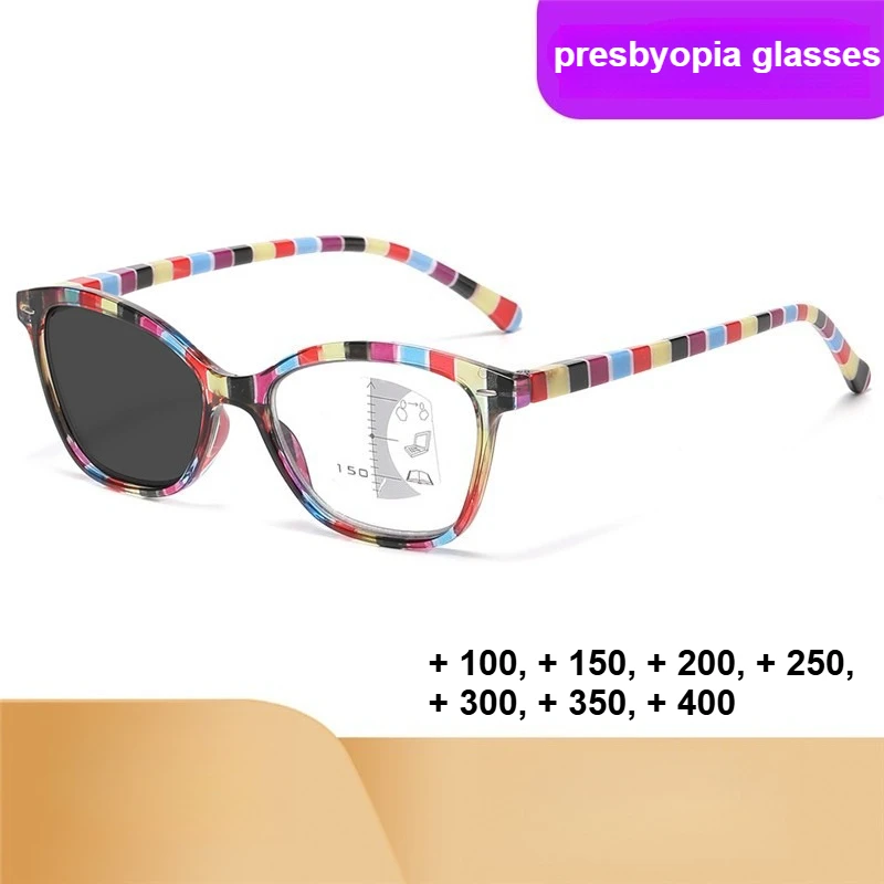 Многофокусные меняющие цвет очки для чтения при пресбиопии, антисиний интеллектуальный зум, прогрессивные европейские и американские очки для дальнего и общего назначения
Многофокусные меняющие цвет очки для чтения при пресбиопии, антисиний интеллектуальный зум, прогрессивные европейские и американские очки для дальнего и общего назначения