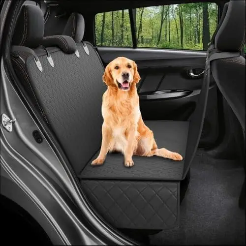 Dog Car Seat Cover for Back Seat, Waterproof Pet Hammock Protector, Durable Nonslip Seat Protection SUV Truck
Dog Car Seat Cover for Back Seat, Waterproof Pet Hammock Protector, Durable Nonslip Seat Protection SUV Truck