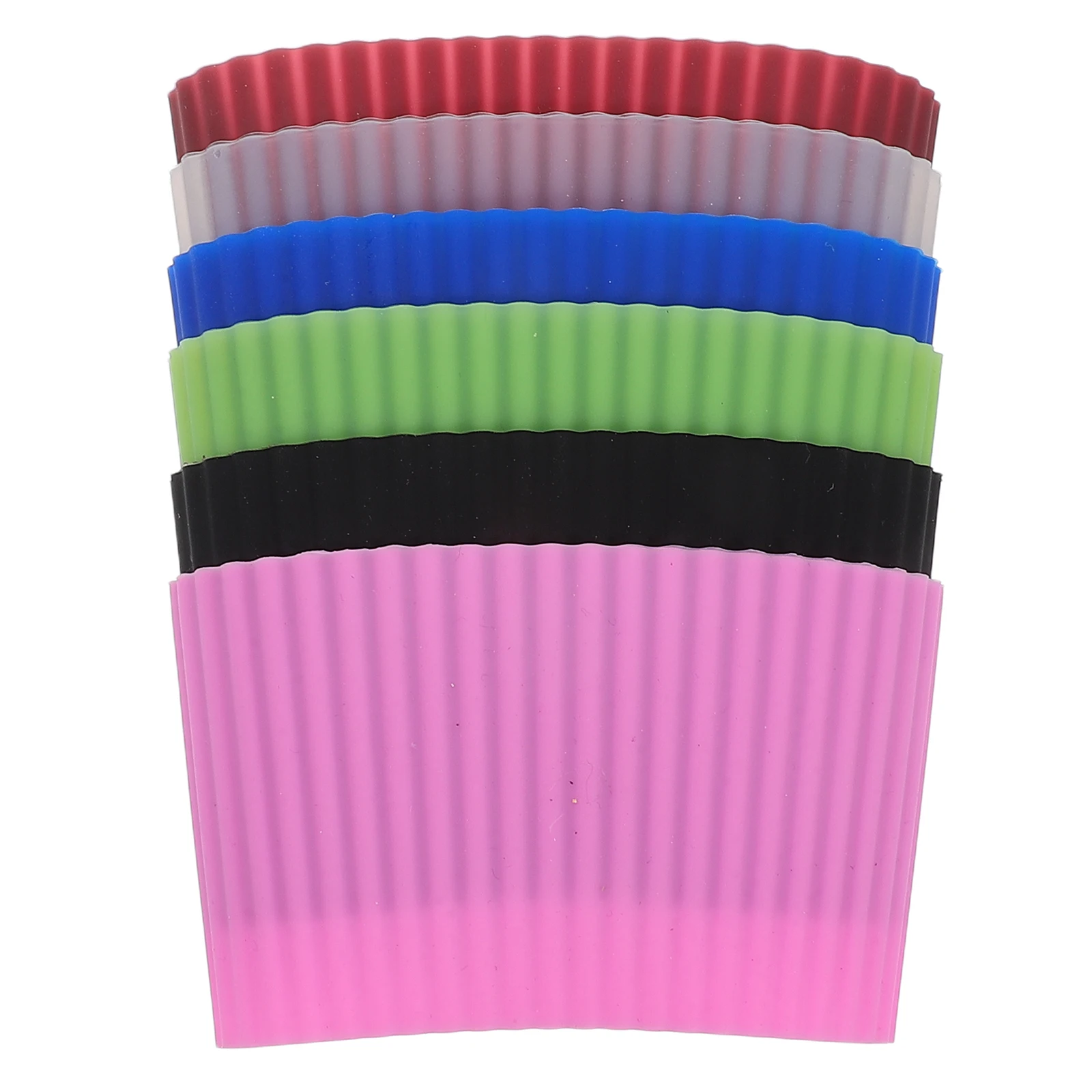 6 Pcs Silicone Cup Sleeves Heat Resistant Reusable Coffee Mug Covers Nonslip Insulated Travel Drink Bottle Glass Protective
6 Pcs Silicone Cup Sleeves Heat Resistant Reusable Coffee Mug Covers Nonslip Insulated Travel Drink Bottle Glass Protective