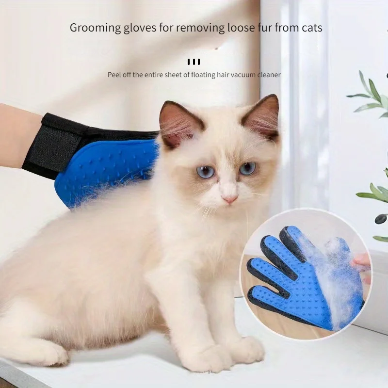 Cat gloves rubber Pet cleaning scrubbing brush Pet grooming gloves Cat and dog bath supplies
Cat gloves rubber Pet cleaning scrubbing brush Pet grooming gloves Cat and dog bath supplies